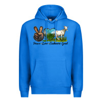 True Royal Peace Love Cashmere Goat Premium Hoodie - LillyAllenDesigns