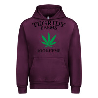 Mauve Wine tegridy farms Urban Hoodie - linhVisuals