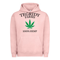 Pigment Salmon tegridy farms Urban Hoodie - linhVisuals