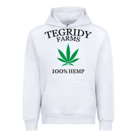 White tegridy farms Urban Hoodie - linhVisuals