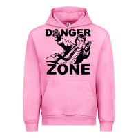 Fuchsia Pink archer danger zone Urban Hoodie - linhVisuals