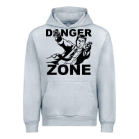 Heather Grey archer danger zone Urban Hoodie - linhVisuals