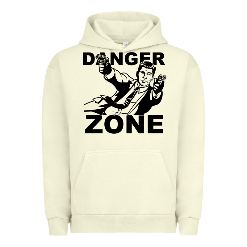 Archer Danger Zone Urban Hoodie by linhVisuals | Teevron