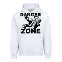 White archer danger zone Urban Hoodie - linhVisuals
