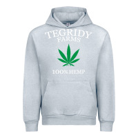 Heather Grey tegridy farms Urban Hoodie - linhVisuals