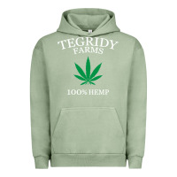Pigment Oil Green tegridy farms Urban Hoodie - linhVisuals