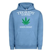 Pigment Pebble Blue tegridy farms Urban Hoodie - linhVisuals