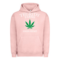 Pigment Salmon tegridy farms Urban Hoodie - linhVisuals