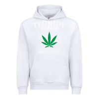 White tegridy farms Urban Hoodie - linhVisuals