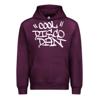 Mauve Wine cool disco dan Urban Hoodie - linhVisuals