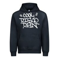 Navy cool disco dan Urban Hoodie - linhVisuals