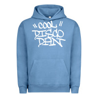 Pigment Pebble Blue cool disco dan Urban Hoodie - linhVisuals