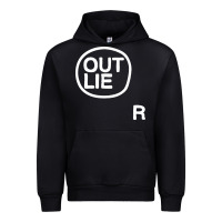Black outlier Urban Hoodie - linhVisuals
