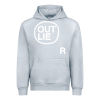 Heather Grey outlier Urban Hoodie - linhVisuals