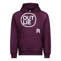Mauve Wine outlier Urban Hoodie - linhVisuals