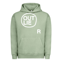 Pigment Oil Green outlier Urban Hoodie - linhVisuals