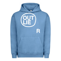 Pigment Pebble Blue outlier Urban Hoodie - linhVisuals