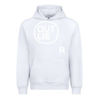 White outlier Urban Hoodie - linhVisuals