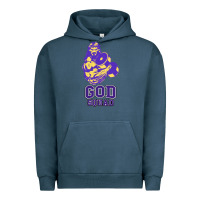 Pigment Midnight Navy kelvins god squad strong Urban Hoodie - linhVisuals