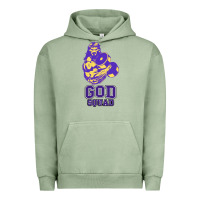Pigment Oil Green kelvins god squad strong Urban Hoodie - linhVisuals