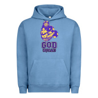 Pigment Pebble Blue kelvins god squad strong Urban Hoodie - linhVisuals