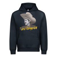 Navy turd retro snl celebrity Urban Hoodie - linhVisuals