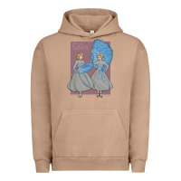 Pigment Burro sisters    white christmas Urban Hoodie - linhVisuals