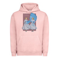 Pigment Salmon sisters    white christmas Urban Hoodie - linhVisuals