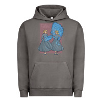 Pigment Tornado sisters    white christmas Urban Hoodie - linhVisuals
