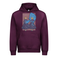 Mauve Wine sisters    white christmas Urban Hoodie - linhVisuals
