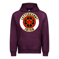 Mauve Wine letterkenny irish shoresy shamrock Urban Hoodie - linhVisuals