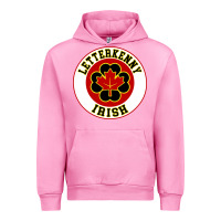 Fuchsia Pink letterkenny irish shoresy shamrock Urban Hoodie - linhVisuals