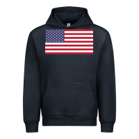 Navy american flag Urban Hoodie - linhVisuals