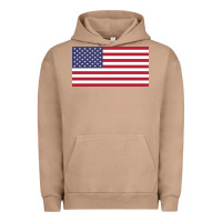 Pigment Burro american flag Urban Hoodie - linhVisuals