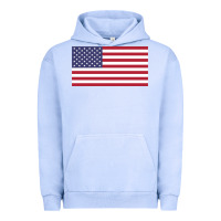 Pigment Grape Ice american flag Urban Hoodie - linhVisuals