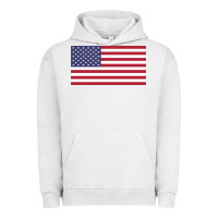Pigment Lunar Rock american flag Urban Hoodie - linhVisuals