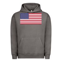 Pigment Tornado american flag Urban Hoodie - linhVisuals