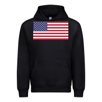 Black american flag Urban Hoodie - linhVisuals