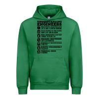 Emerald understanding engineers funny Urban Hoodie - linhVisuals