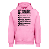 Fuchsia Pink understanding engineers funny Urban Hoodie - linhVisuals