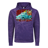 Cloud Purple Tis The Season Christmas Truck Vintage Hoodie - FaDigitalArtStudio