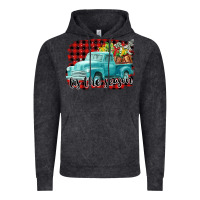 Vintage Black Tis The Season Christmas Truck Vintage Hoodie - FaDigitalArtStudio