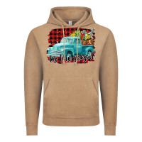 Vintage Coffee Tis The Season Christmas Truck Vintage Hoodie - FaDigitalArtStudio