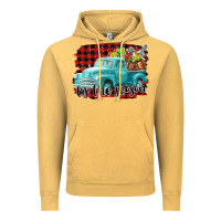 Vintage Mustard Tis The Season Christmas Truck Vintage Hoodie - FaDigitalArtStudio
