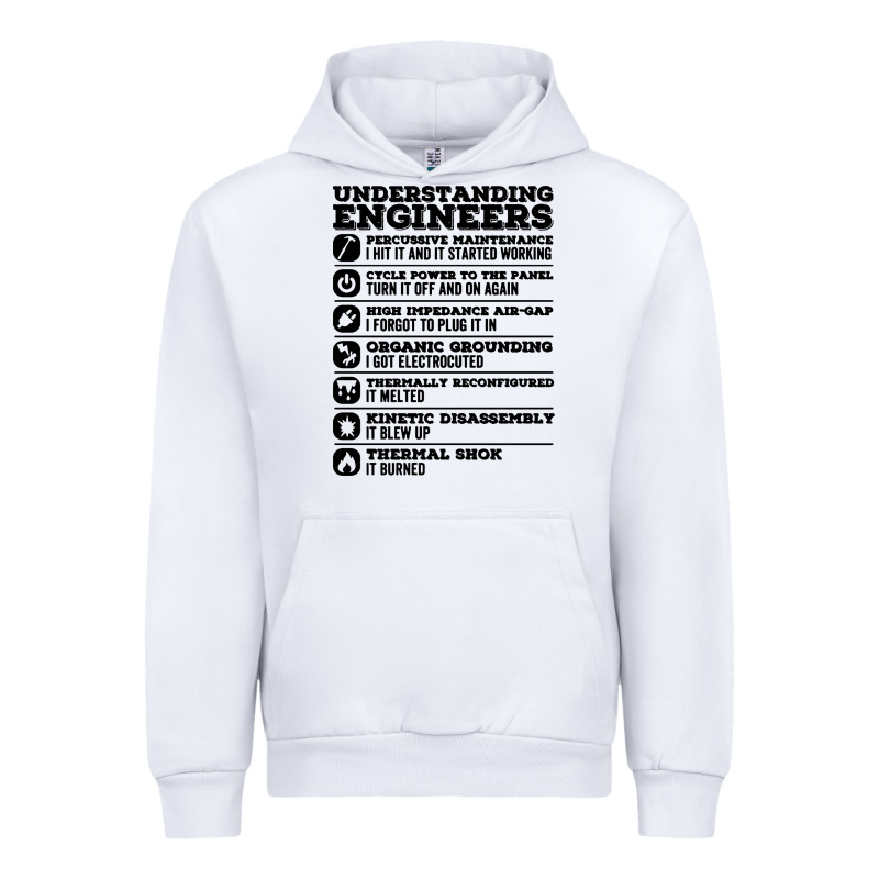 Understanding Engineers Funny Urban Hoodie by linhVisuals | Teevron