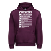 Mauve Wine understanding engineers funny Urban Hoodie - linhVisuals