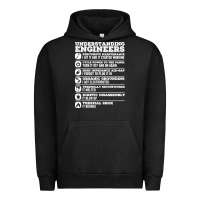 Pigment Black understanding engineers funny Urban Hoodie - linhVisuals