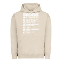 Pigment French Oak understanding engineers funny Urban Hoodie - linhVisuals
