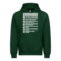 Forest Green understanding engineers funny Urban Hoodie - linhVisuals