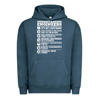 Pigment Midnight Navy understanding engineers funny Urban Hoodie - linhVisuals